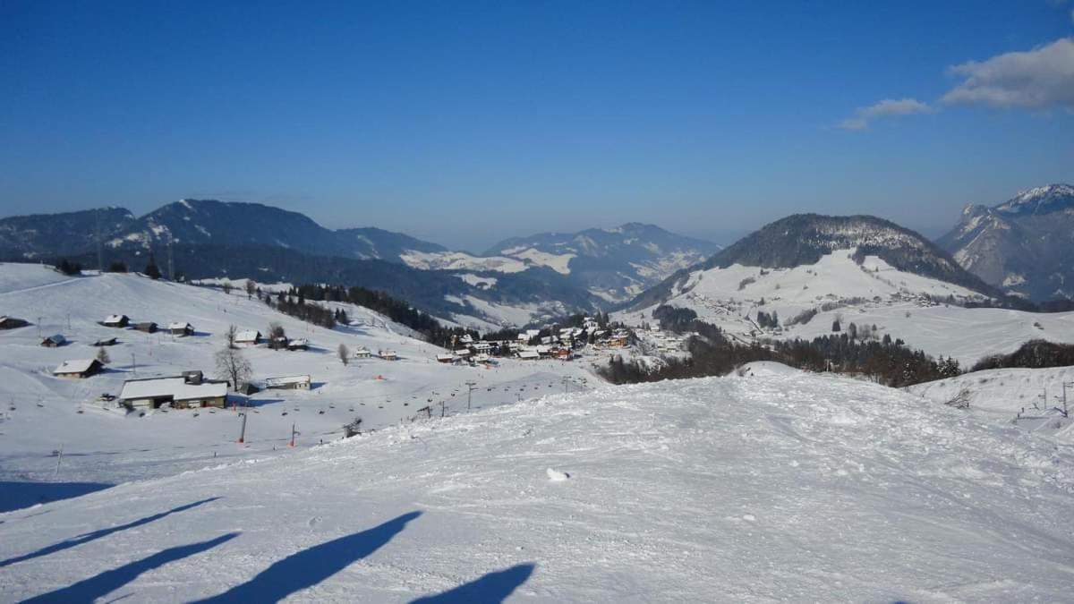 Appartement 5 Personnes Bellevaux Esterno foto